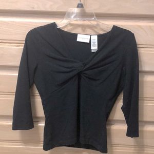 Liz Claiborne Petite 3/4 shirt